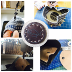 Jumper Bucket Bag manufacture shots